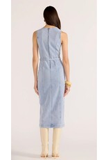 Mink Pink Mink Pink - Oliver Denim Midi Dress (Vintage Blue)