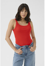 Kaffe Kaffe - Carna Tank (True Red)