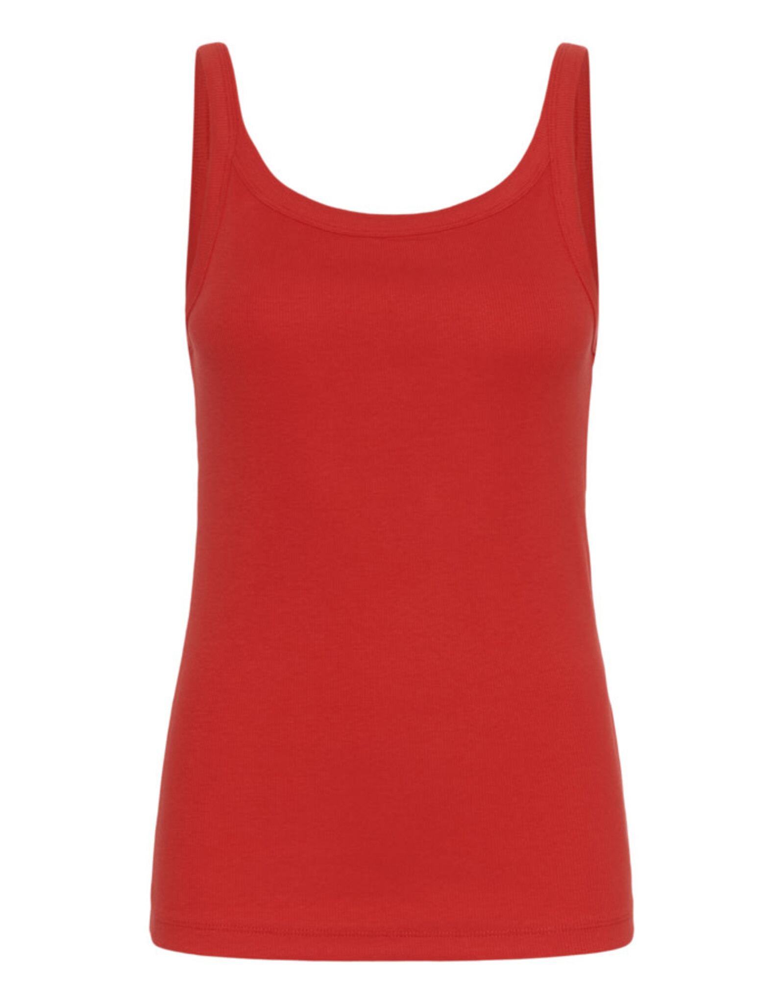Kaffe Kaffe - Carna Tank (True Red)