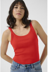 Kaffe Kaffe - Carna Tank (True Red)