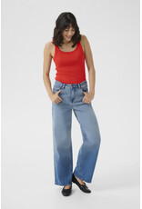 Kaffe Kaffe - Carna Tank (True Red)