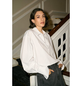 Kaffe Kaffe - Ane Button Up (Optical White)