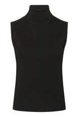 Kaffe Kaffe - Regina Sleeveless Rollneck (Black)
