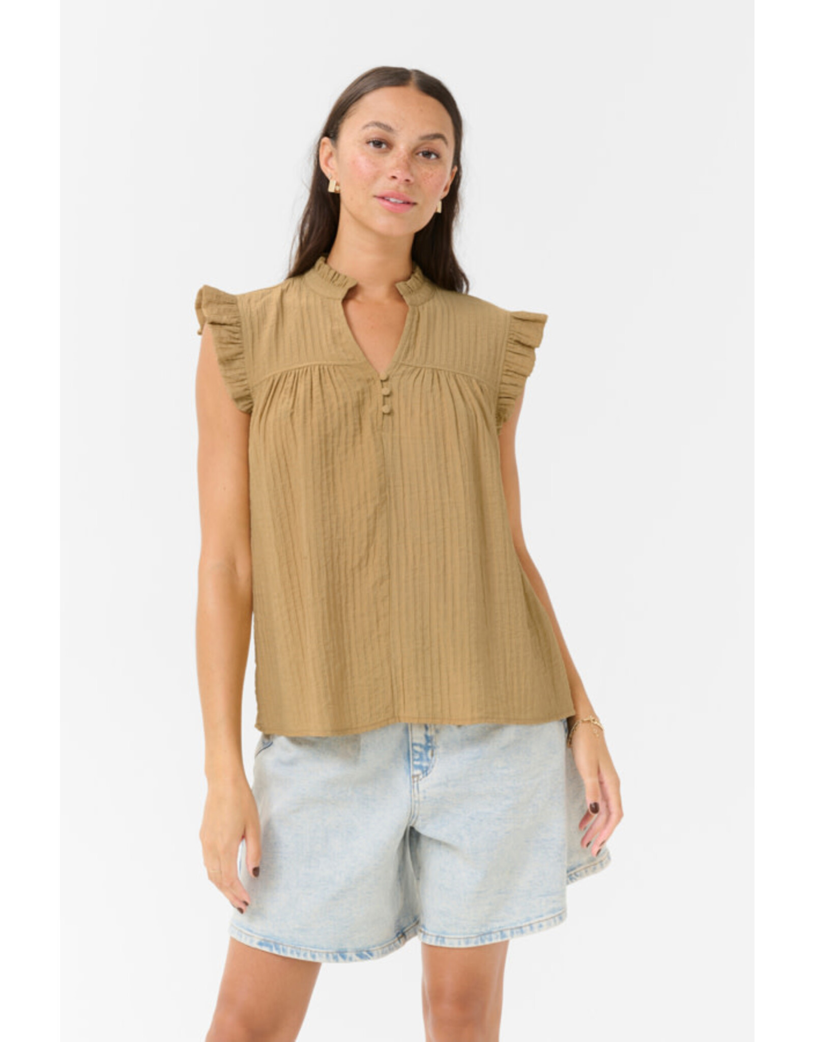 Kaffe Kaffe - Liany Via Blouse (Starfish)