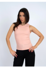 RD Style RD Style - Maria Crewneck Muscle Tank (Dusty Peach)