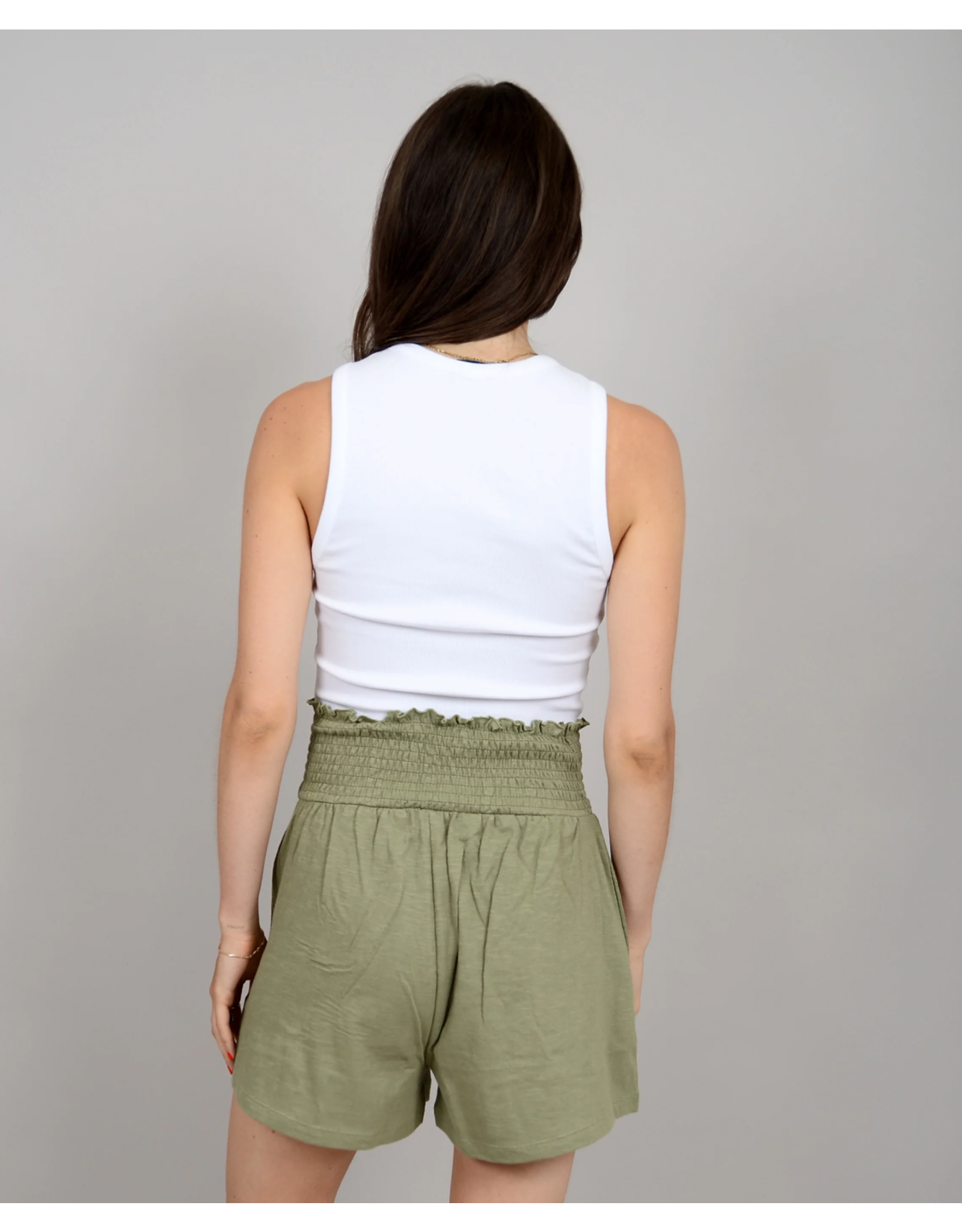 RD Style RD Style - Maria Crewneck Muscle Tank (White)
