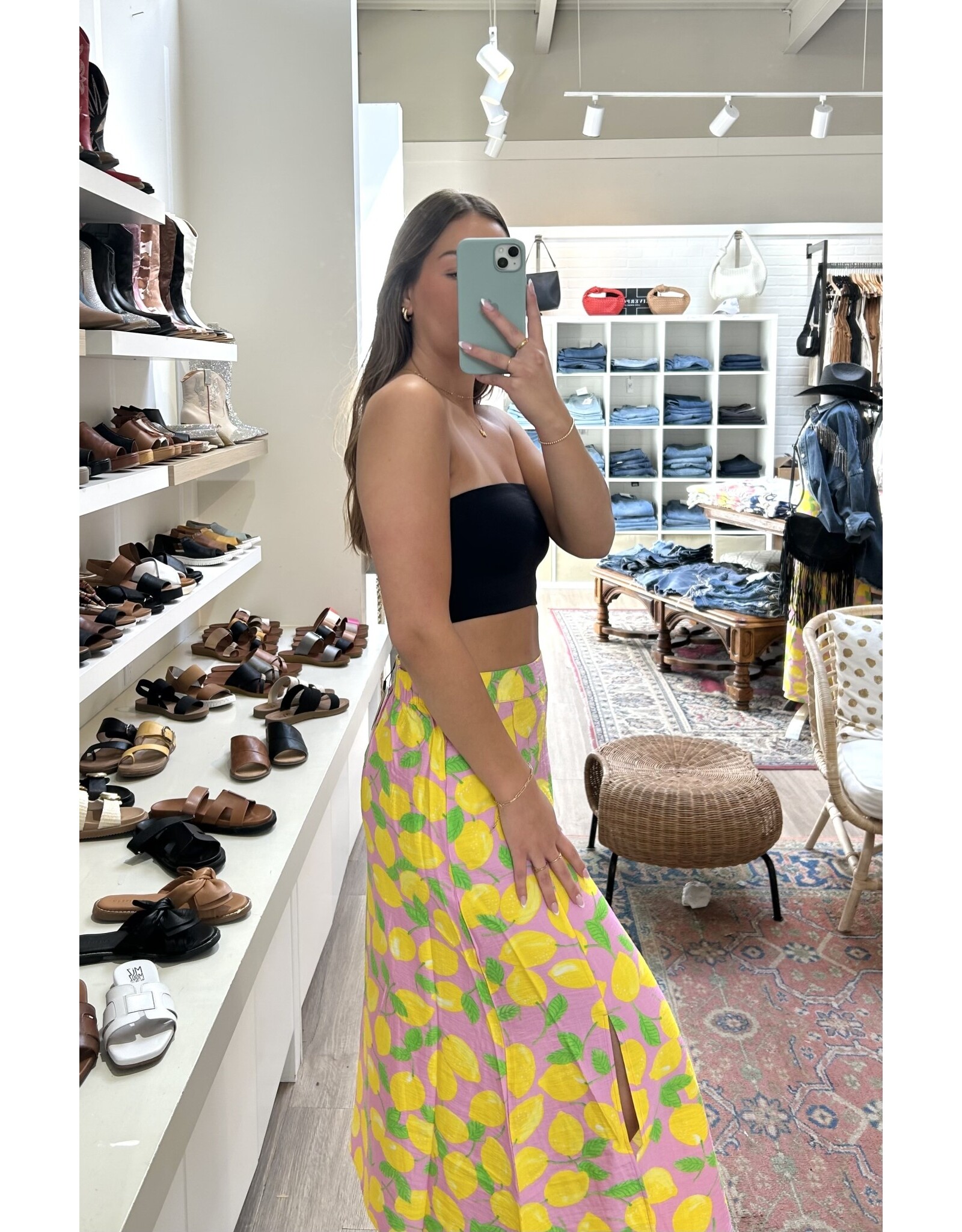 b.young b.Young - Isela skirt (Begonia Pink)