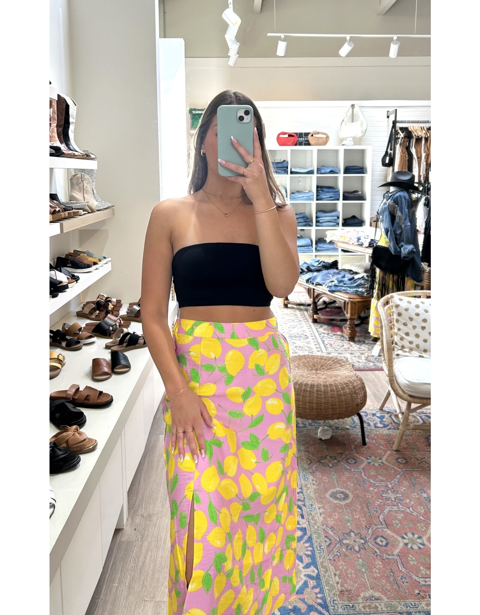 b.young b.Young - Isela skirt (Begonia Pink)