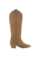 Billini - Urson Western Boot (Dark Tan Suede)