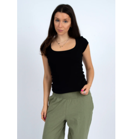 RD Style RD Style - Scootie Scoop Neck Tee (Black)