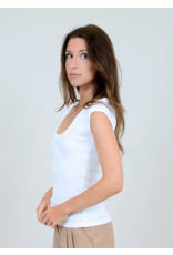 RD Style RD Style - Scootie Scoop Neck Tee (White)