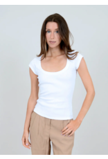 RD Style RD Style - Scootie Scoop Neck Tee (White)