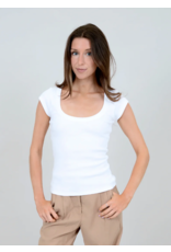 RD Style RD Style - Scootie Scoop Neck Tee (White)