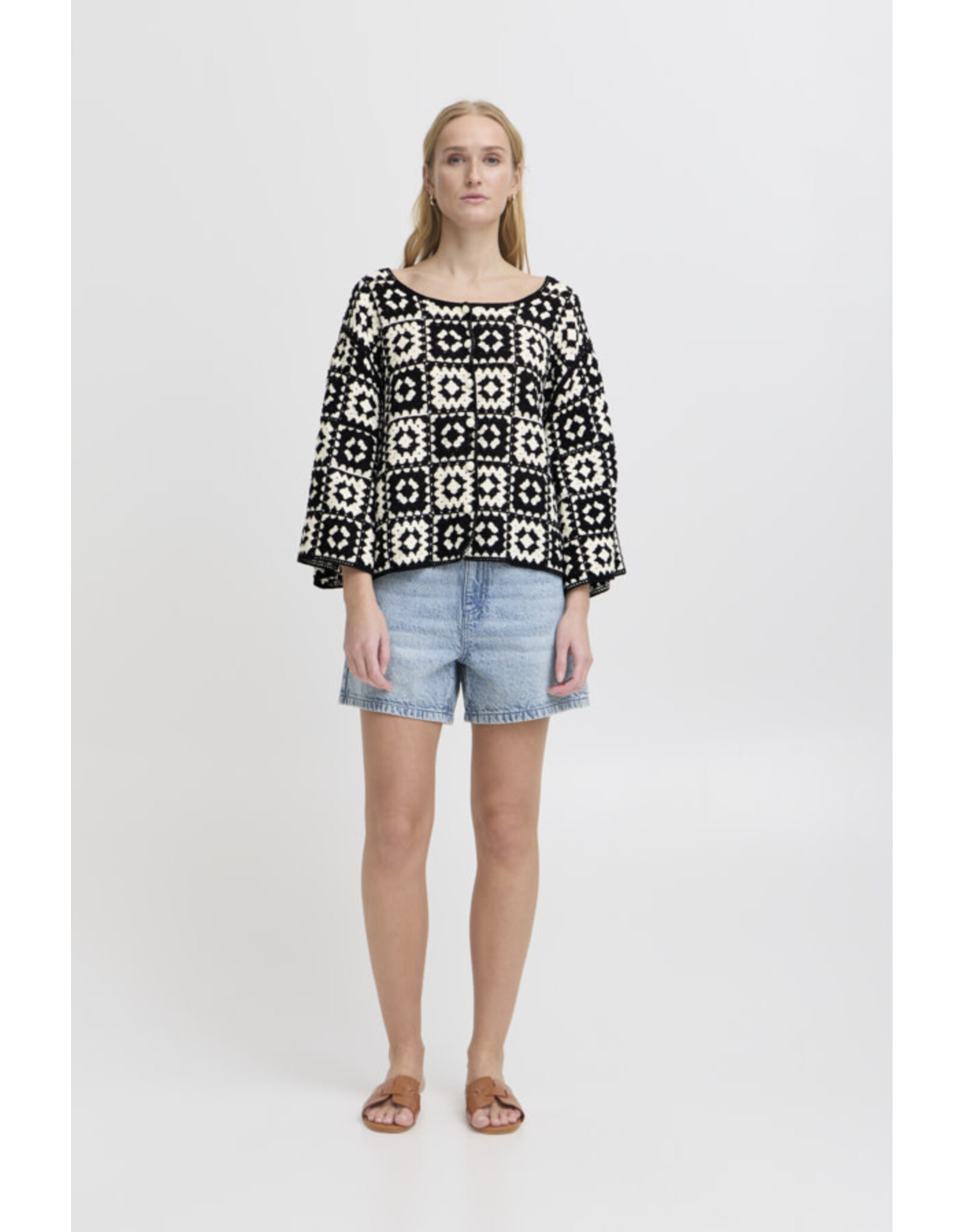 ICHI ICHI - Bandi Cardigan (Birch / Black)