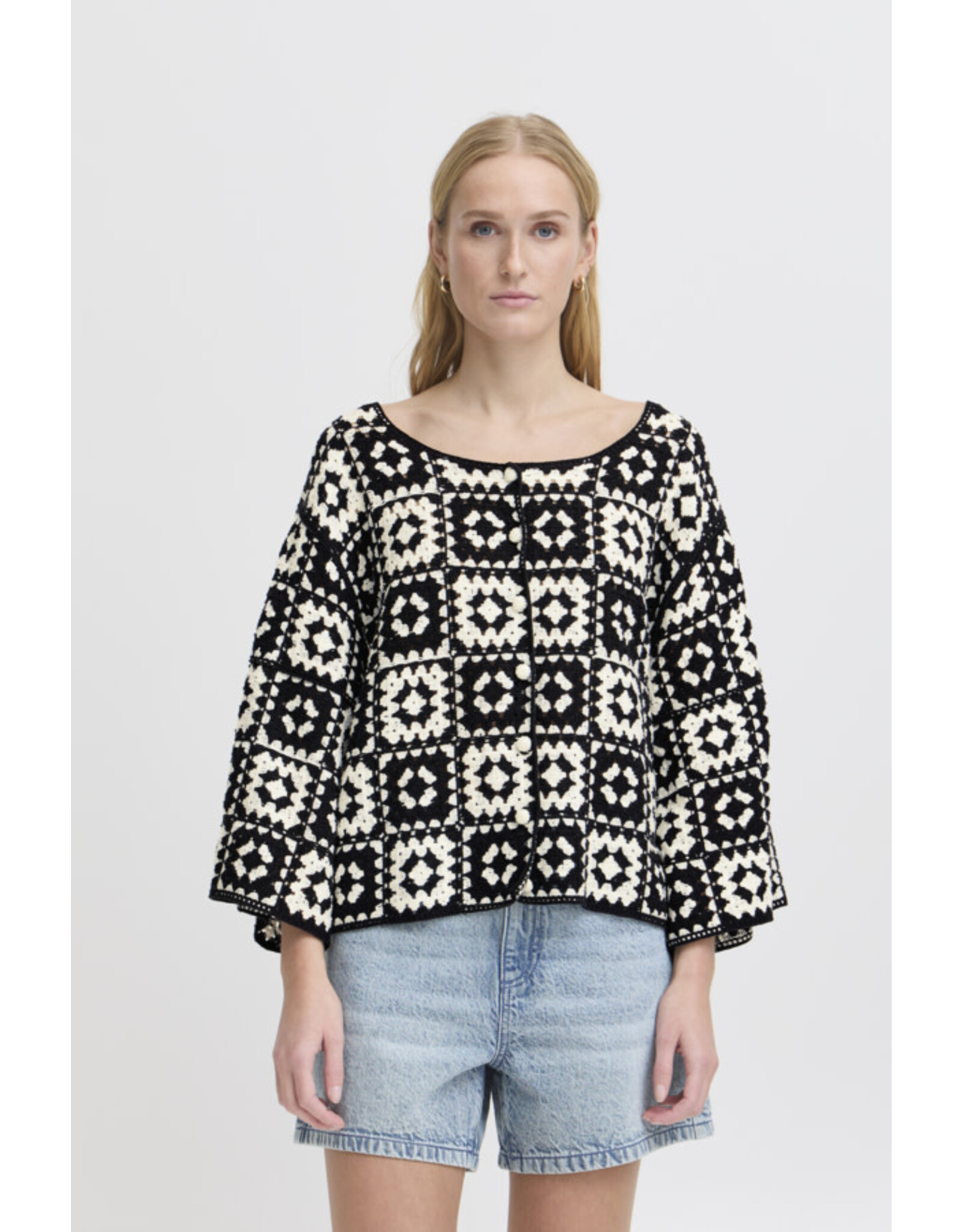 ICHI ICHI - Bandi Cardigan (Birch / Black)