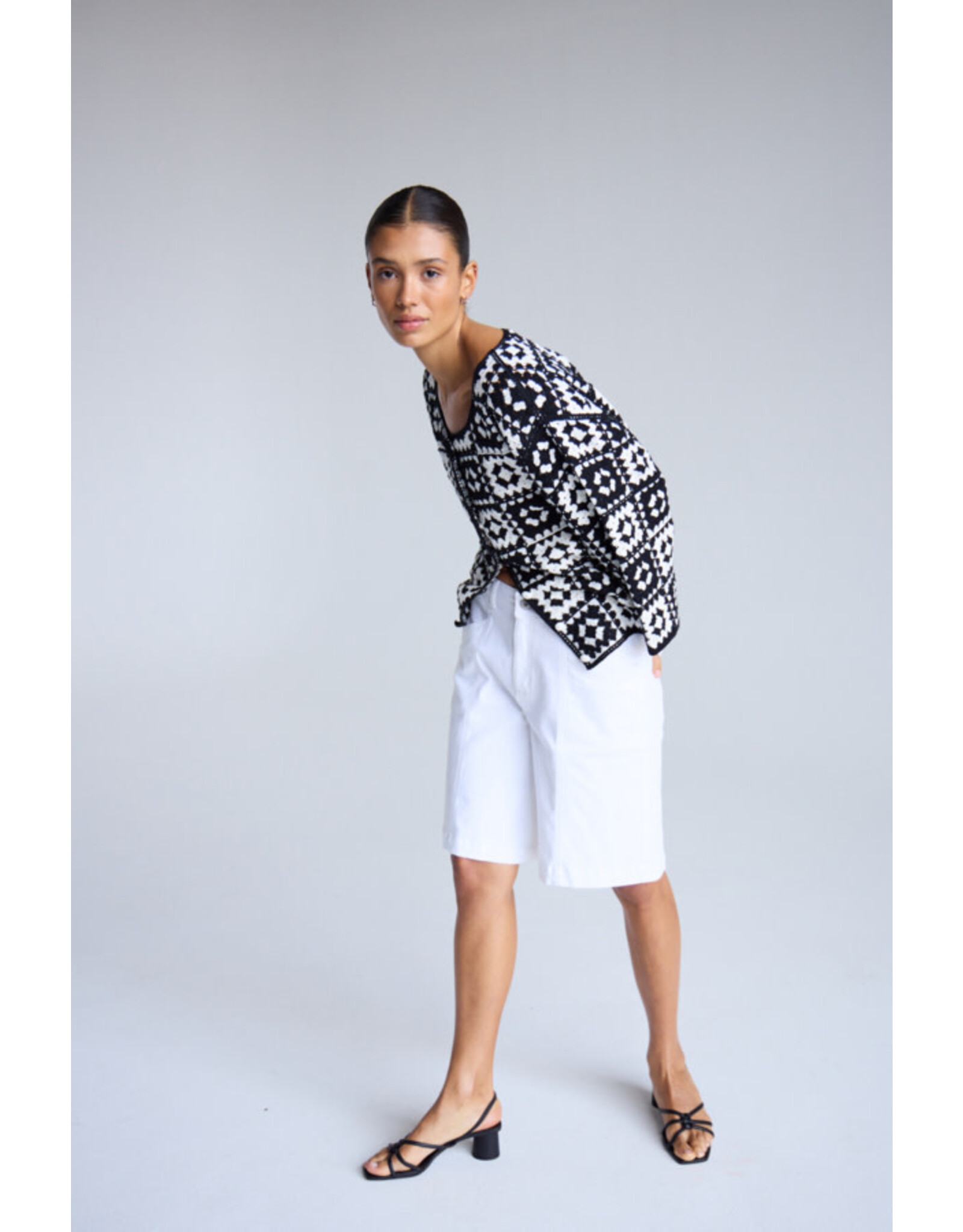 ICHI ICHI - Bandi Cardigan (Birch / Black)