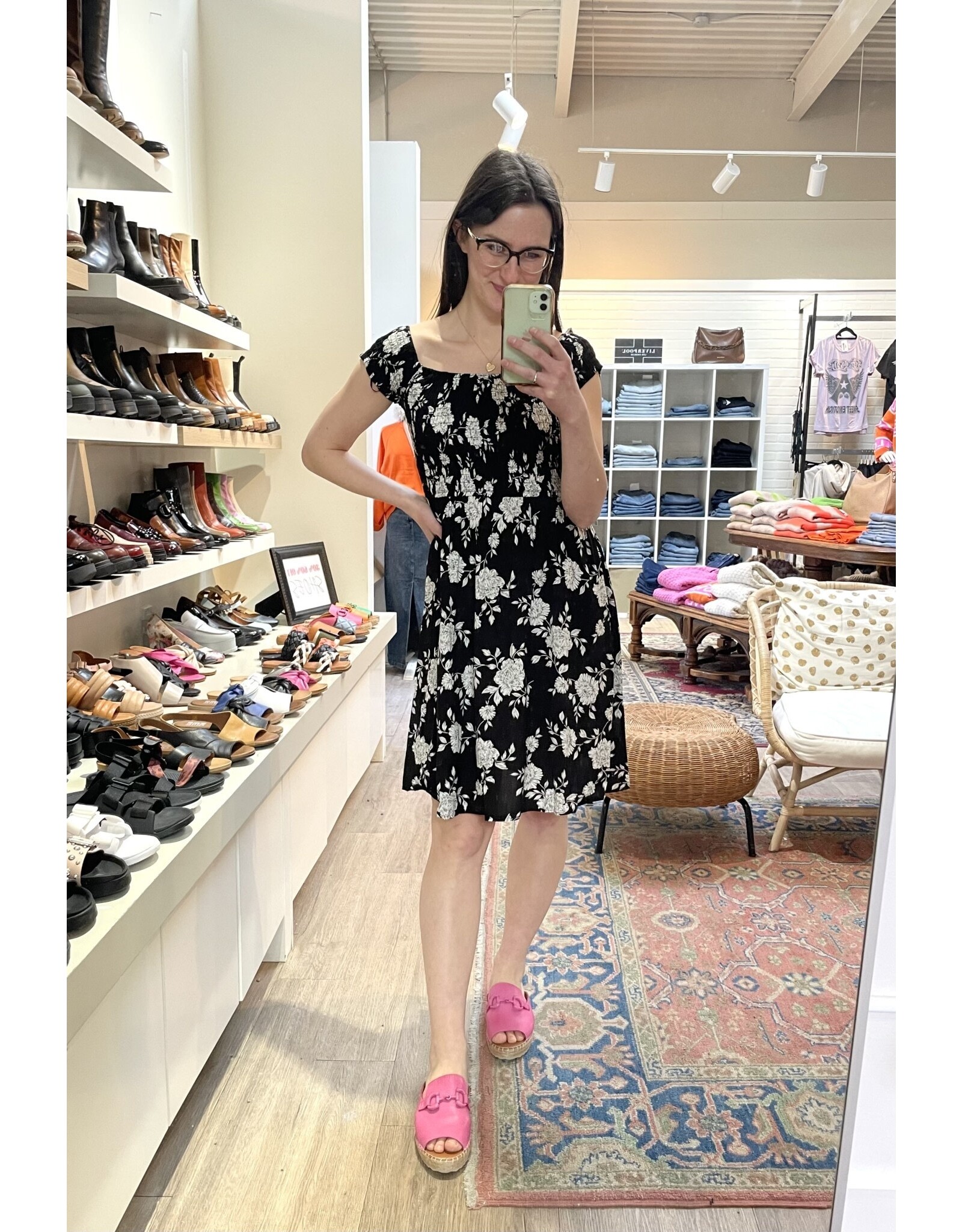 Papillon Papillon - Floral off the Shoulder Dress