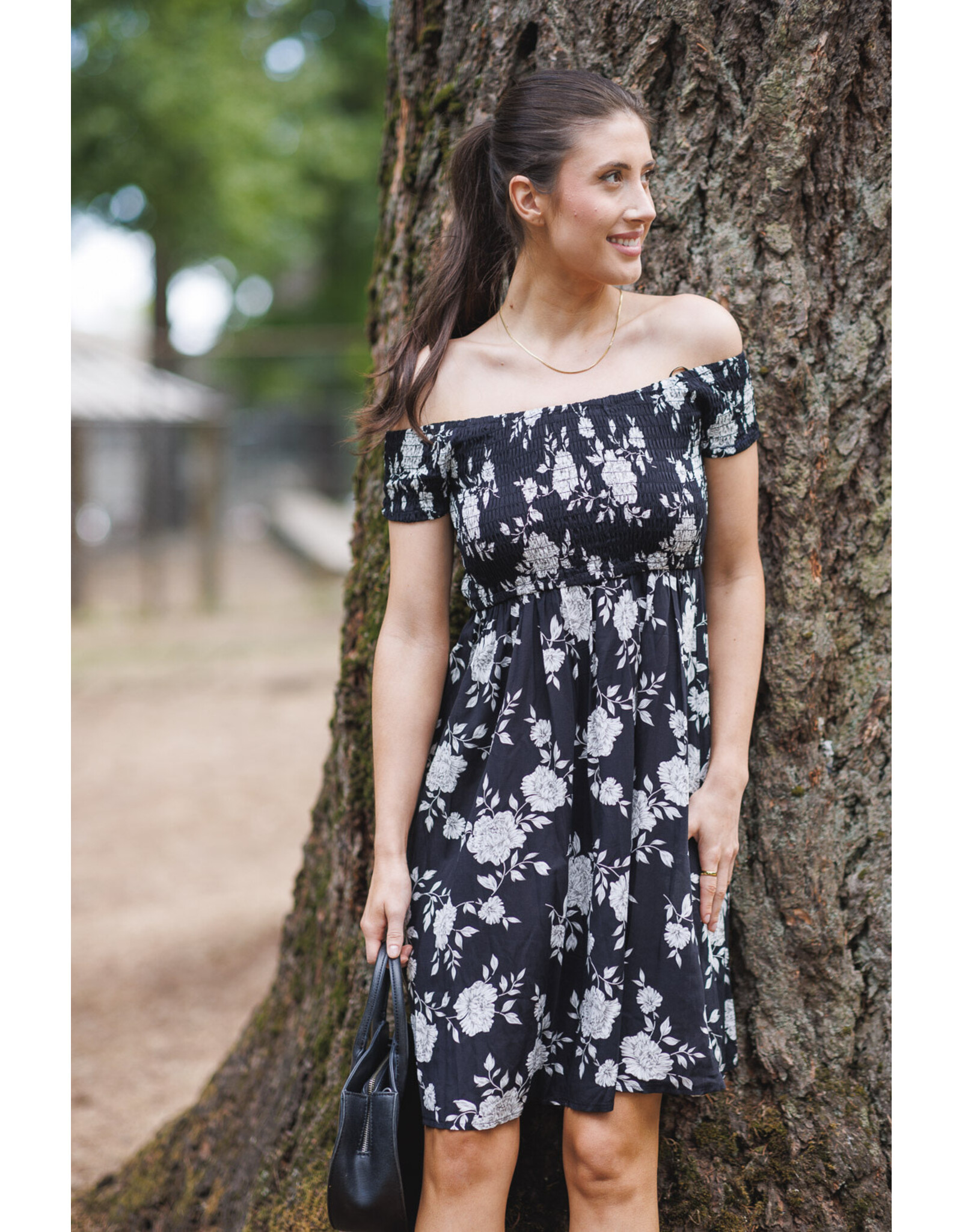 Papillon Papillon - Floral off the Shoulder Dress
