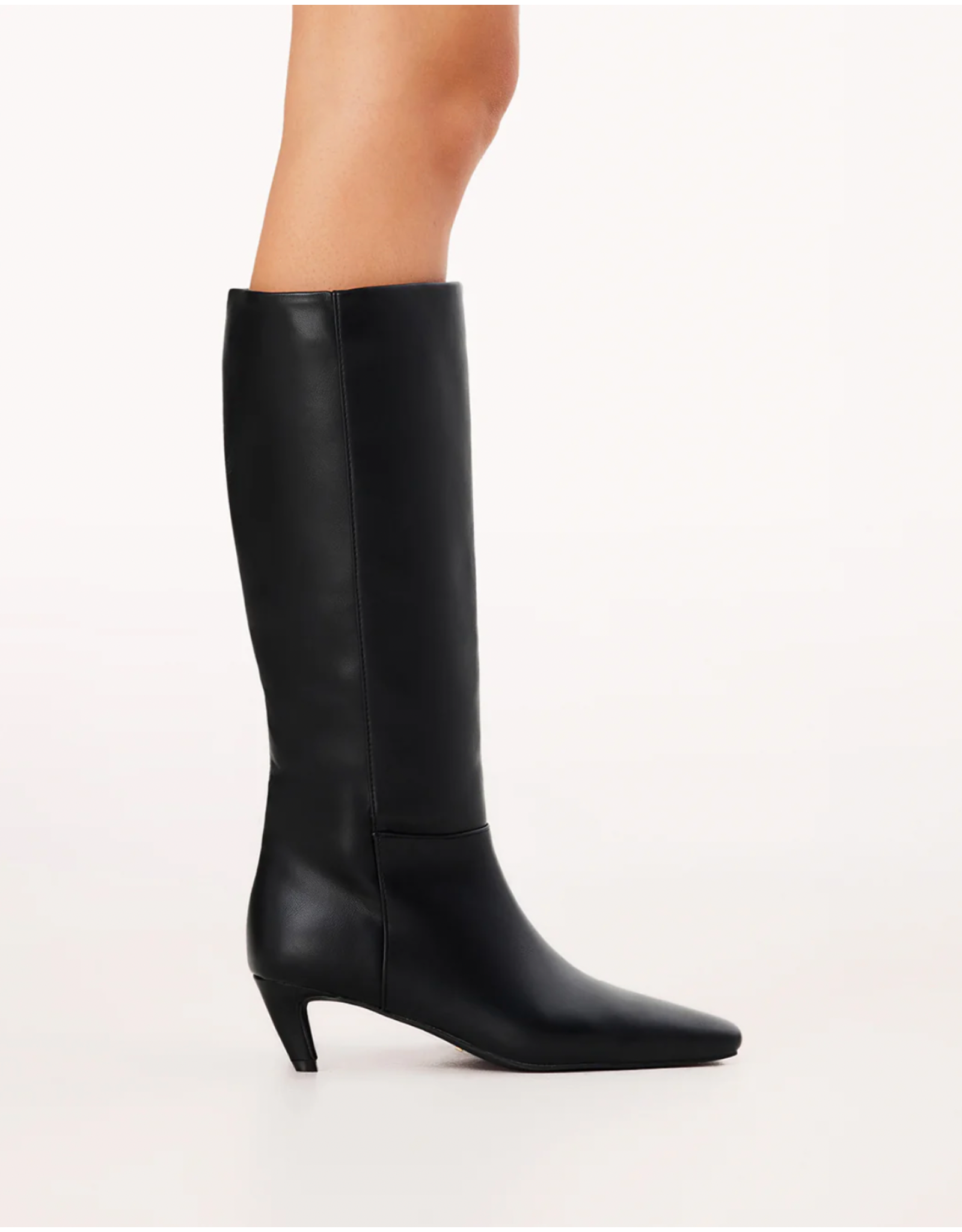 Billini - Jovie Low Heeled Tall Boot (Black)