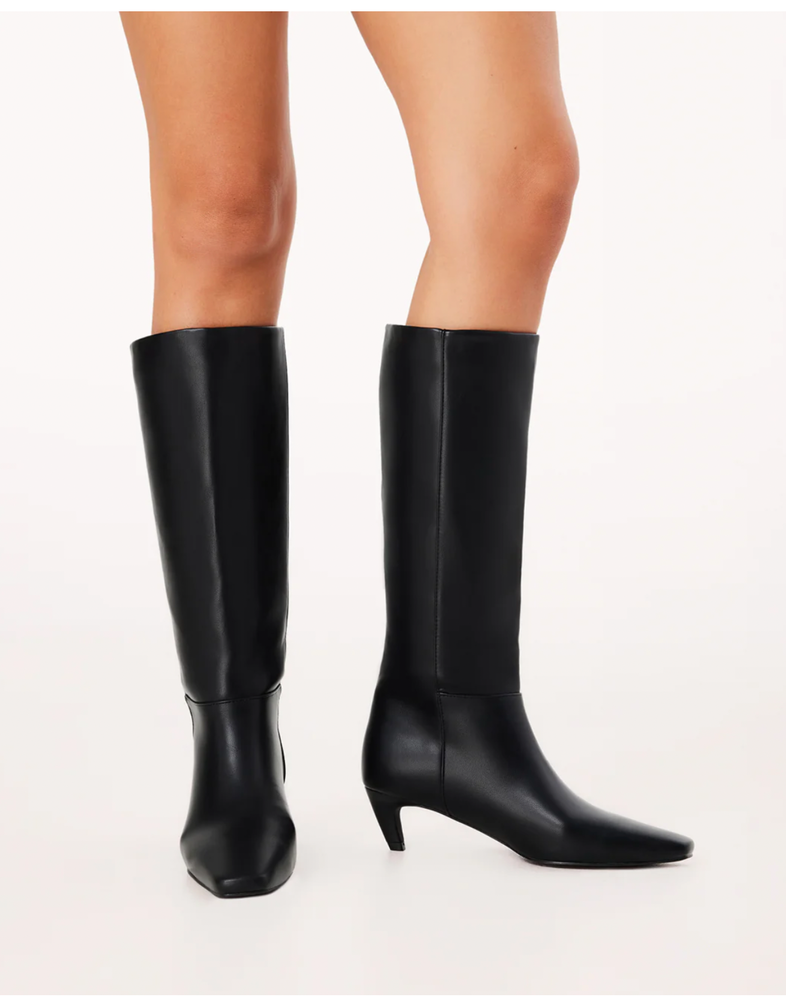 Billini - Jovie Low Heeled Tall Boot (Black)