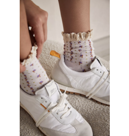 Free people Free People - Rosebud Waffle Knit Ankle Socks (Heavenly pink)