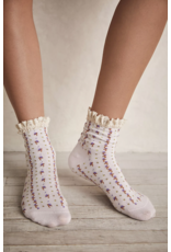 Free people Free People - Rosebud Waffle Knit Ankle Socks (Heavenly pink)