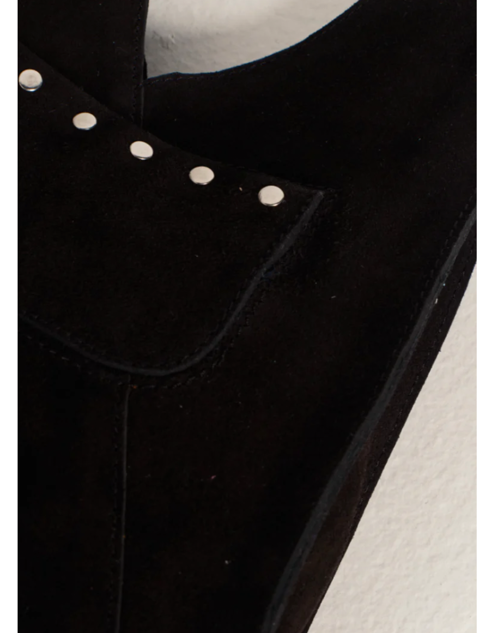 Free people Free People - Soho Suede Stud Shoulder Bag (Black)