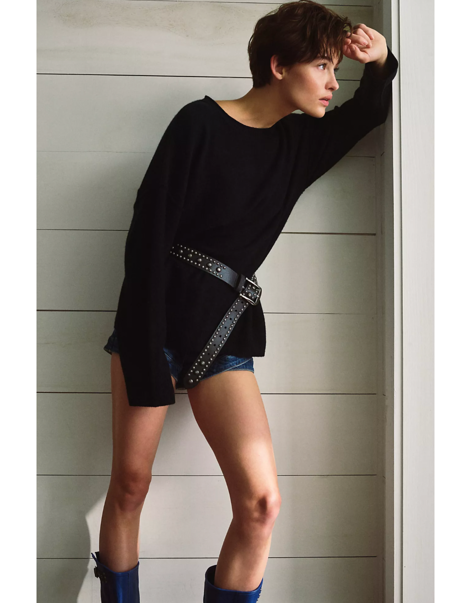 Free people Free People - WTF Sola Belt (Black)