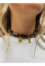 Nut and Satchi Nut and Satchi Bandana Charm Necklace