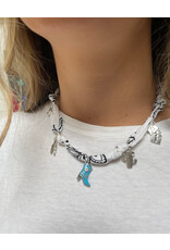 Nut and Satchi Nut and Satchi Bandana Charm Necklace
