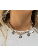 Nut and Satchi Nut and Satchi Bandana Charm Necklace