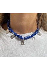 Nut and Satchi Nut and Satchi Bandana Charm Necklace