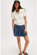 Free people Free People Roselle Denim Mini (High Tide)