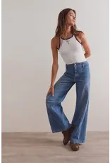Free people Free People - Libre Wide Leg Jeans (Goodie Goodie)