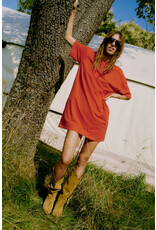 b.young b.young - Pandinna T Shirt Dress (Scarlet Flame)