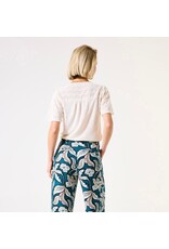 Garcia Garcia - Tee with Lace Shoulders (Whitecap)