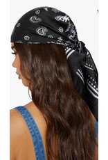 Satin Bandana (Black)