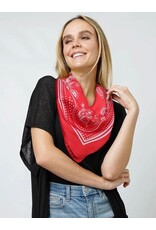 Satin Bandana (Red)