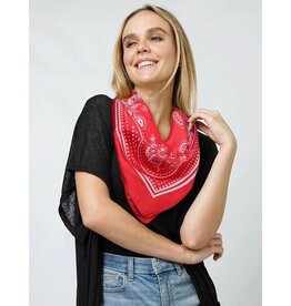 Satin Bandana (Red)