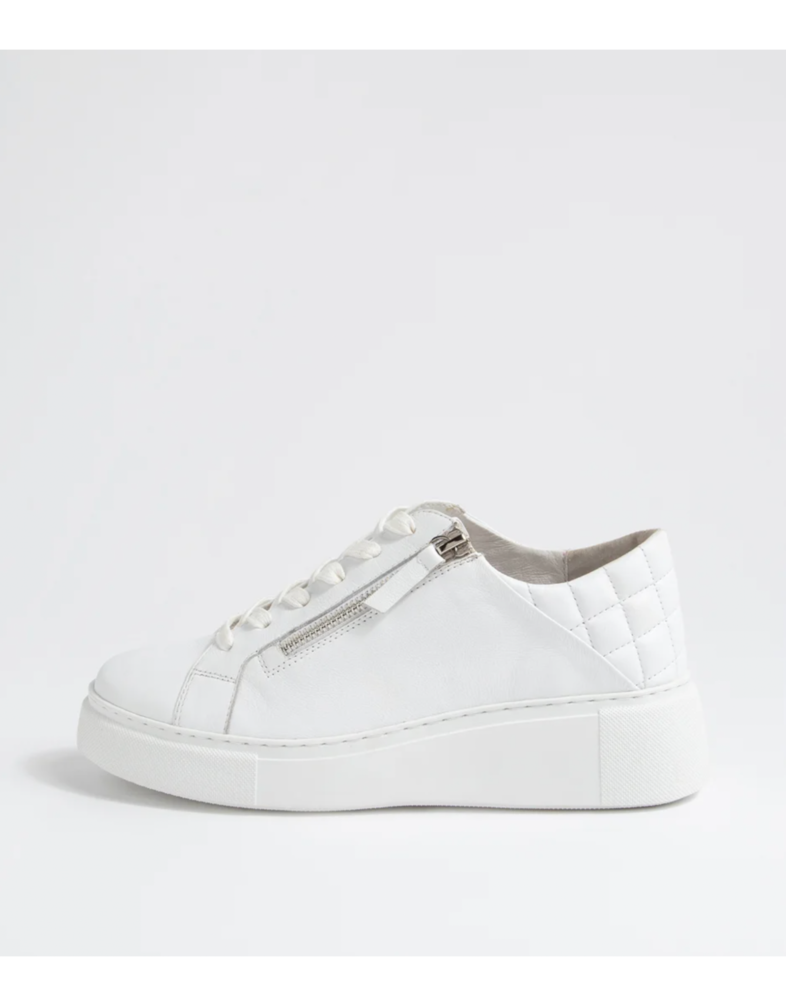 Django and Juliette Django & Juliette - Yurke Platform Sneaker (White Leather)