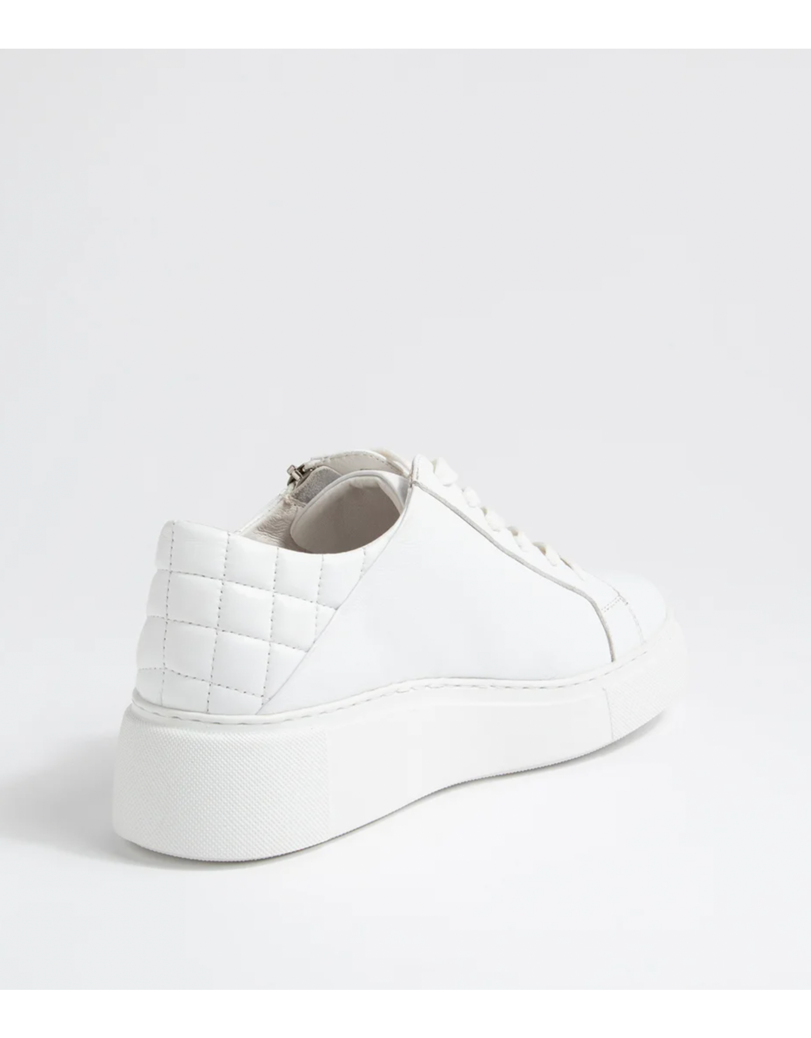 Django and Juliette Django & Juliette - Yurke Platform Sneaker (White Leather)