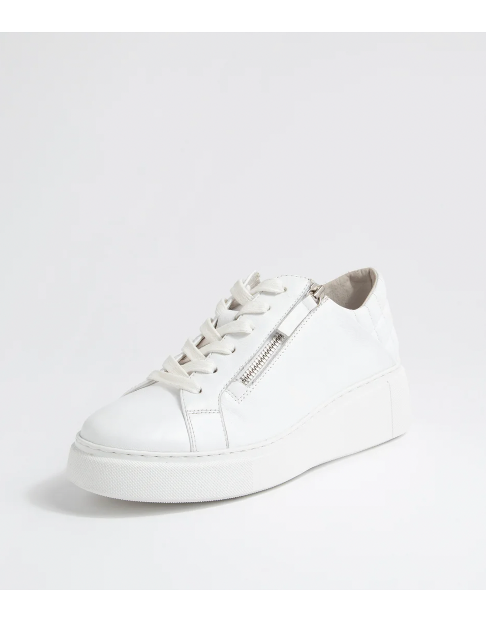 Django and Juliette Django & Juliette - Yurke Platform Sneaker (White Leather)
