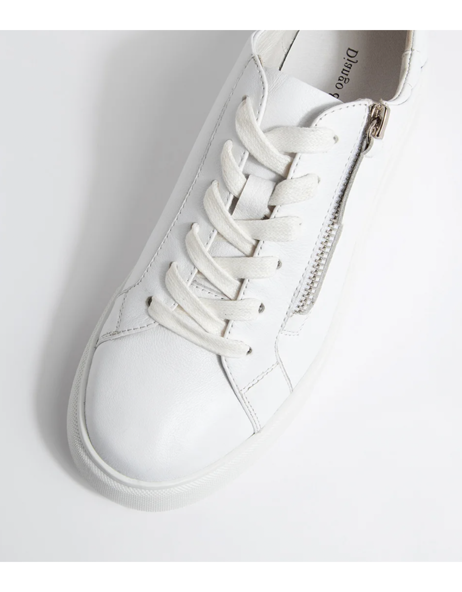 Django and Juliette Django & Juliette - Yurke Platform Sneaker (White Leather)