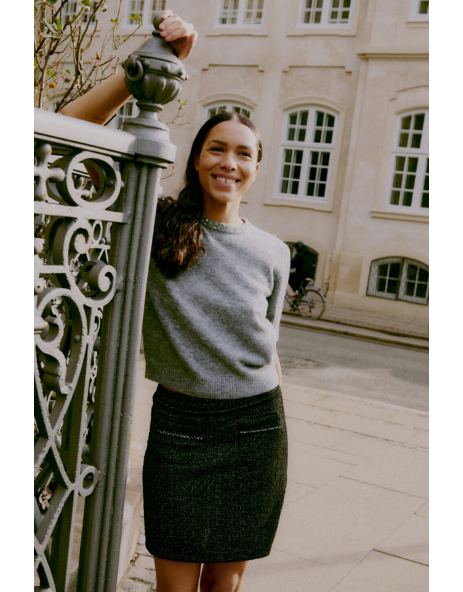 b.young b.young - Mea Rhinestone Jumper