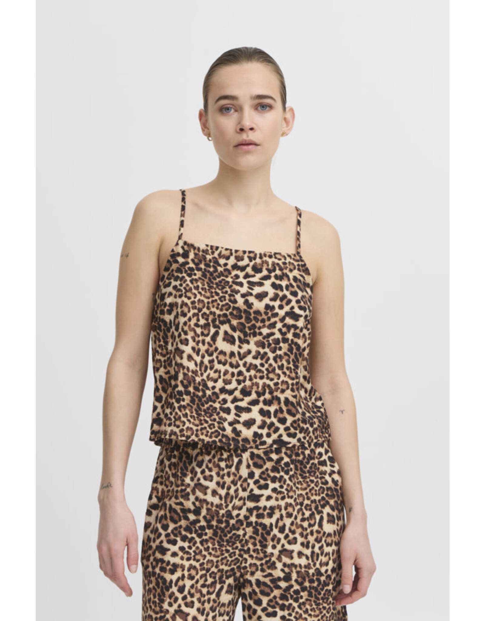 ICHI ICHI - Nisse Top (Sandshell / Brown)