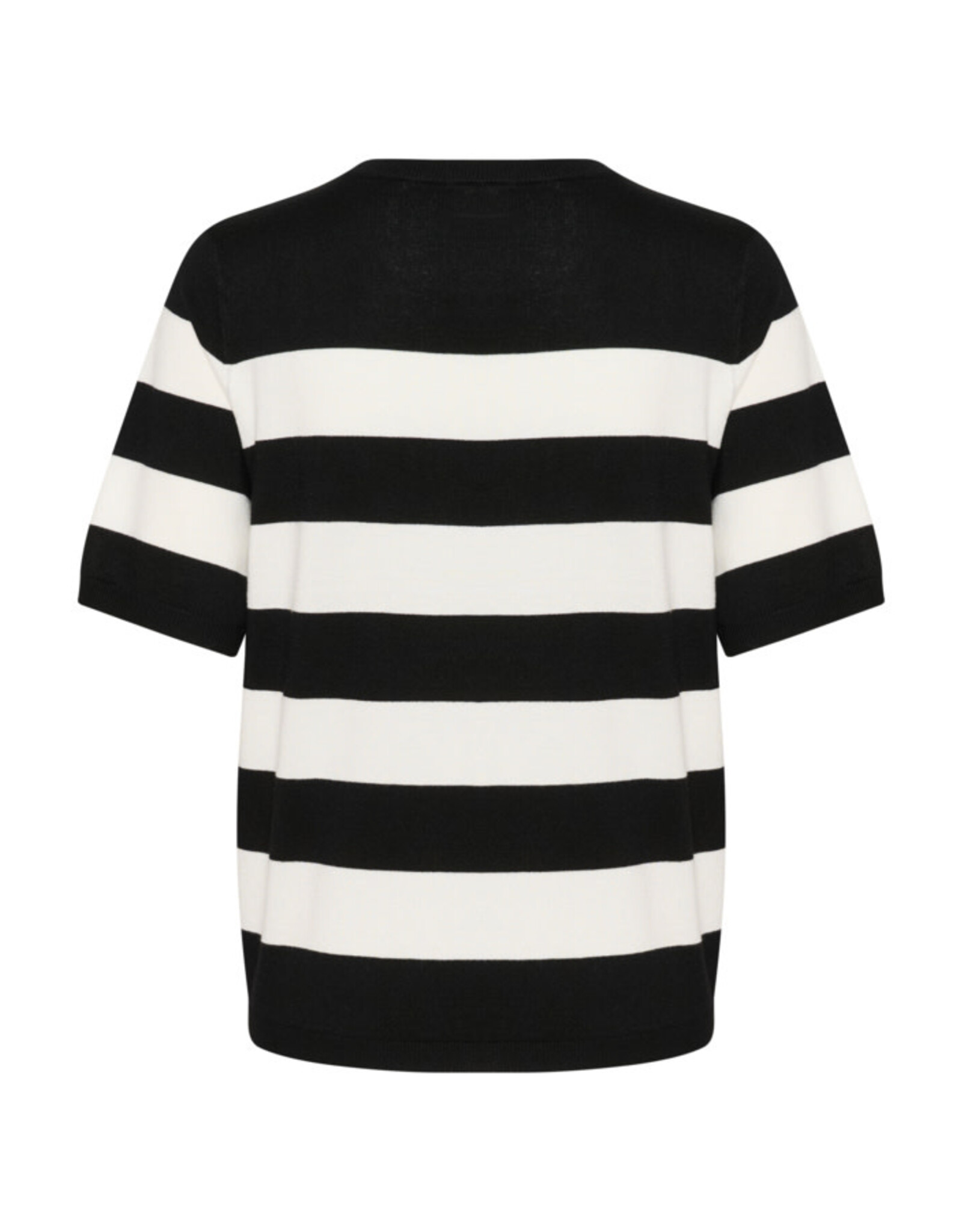 Kaffe Kaffe - Lizza stripe (Black / Chalk Bold)