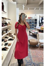 Papillon Papillon - Off the Shoulder Midi Dress (Red)