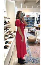 Papillon Papillon - Off the Shoulder Midi Dress (Red)