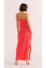 Mink Pink Mink Pink - Venus Ruffle Maxi Dress (Lipstick Red)