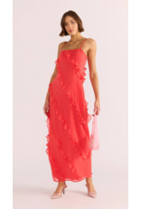 Mink Pink Mink Pink - Venus Ruffle Maxi Dress (Lipstick Red)
